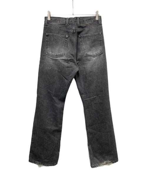 ANDERSON BELL（アンダースンベル）Anderson Bell (アンダースンベル) DESTROYED BOOTS CUT WIDE PANTS ブラック サイズ:Sの古着・服飾アイテム