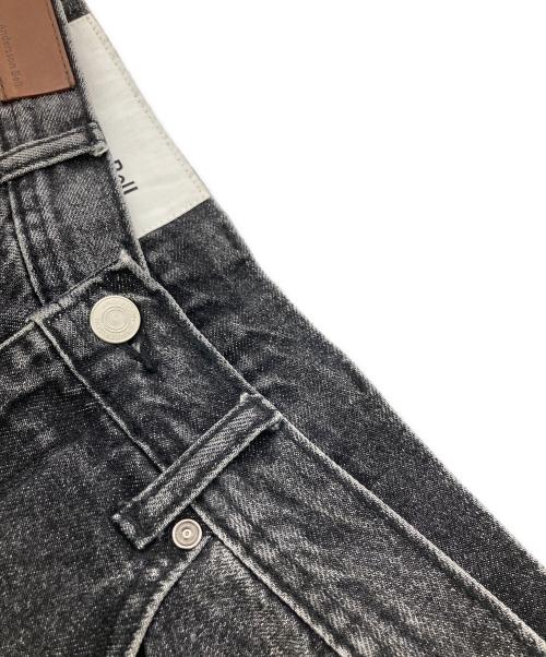 ANDERSON BELL（アンダースンベル）Anderson Bell (アンダースンベル) DESTROYED BOOTS CUT WIDE PANTS ブラック サイズ:Sの古着・服飾アイテム
