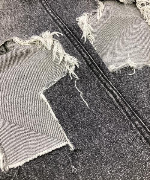 ANDERSON BELL（アンダースンベル）Anderson Bell (アンダースンベル) DESTROYED BOOTS CUT WIDE PANTS ブラック サイズ:Sの古着・服飾アイテム