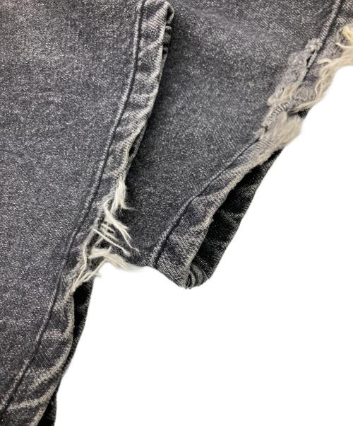 ANDERSON BELL（アンダースンベル）Anderson Bell (アンダースンベル) DESTROYED BOOTS CUT WIDE PANTS ブラック サイズ:Sの古着・服飾アイテム
