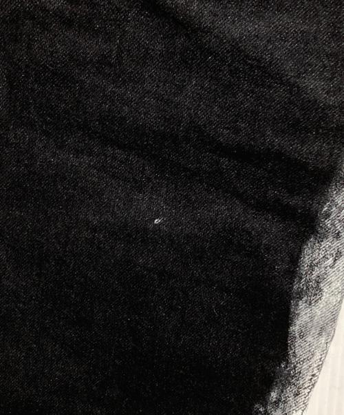 YUKI HASHIMOTO（ユウキハシモト）YUKI HASHIMOTO (ユウキハシモト) CHARCOAL PAINT PAINTER PANTS/ちゃるコールペイントペインターパンツ ブラック サイズ:4の古着・服飾アイテム