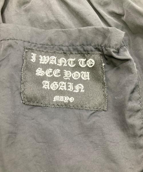 MAYO（メイヨー）MAYO (メイヨー) IRON CROSS EMBROIDERY 2WAY NYLON SHORTS ブラック サイズ:Mの古着・服飾アイテム