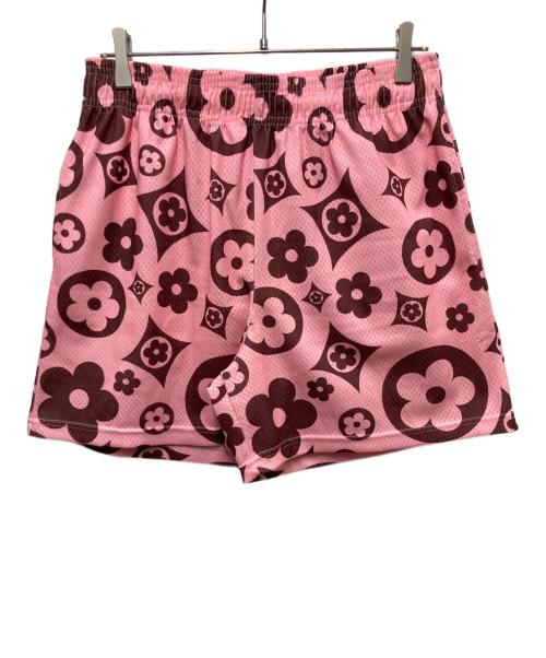 Bravest Studios（ブレイベストスタジオ）BRAVEST STUDIOS (ブレイベストスタジオ) FLOWER SHORTS ピンク×ブラウン サイズ:Lの古着・服飾アイテム