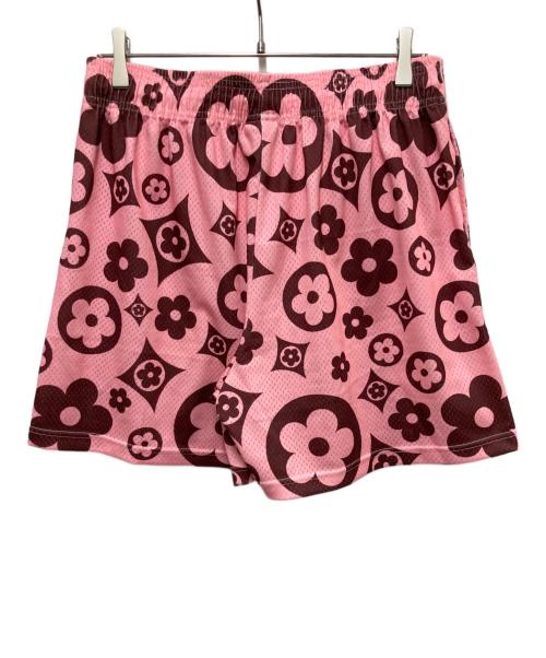 Bravest Studios（ブレイベストスタジオ）BRAVEST STUDIOS (ブレイベストスタジオ) FLOWER SHORTS ピンク×ブラウン サイズ:Lの古着・服飾アイテム