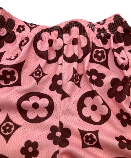 Bravest Studios（ブレイベストスタジオ）BRAVEST STUDIOS (ブレイベストスタジオ) FLOWER SHORTS ピンク×ブラウン サイズ:Lの古着・服飾アイテム