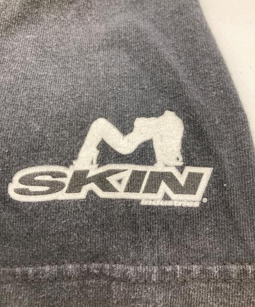 SKIN industries（スキンインダストリーズ）SKIN industries (スキンインダストリーズ) 90s ロゴプリントTシャツ ブラック サイズ:不明の古着・服飾アイテム
