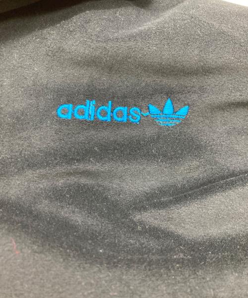 adidas（アディダス）adidas (アディダス) 80s ベロアトラックジャケット ホワイト×ブラック サイズ:不明の古着・服飾アイテム