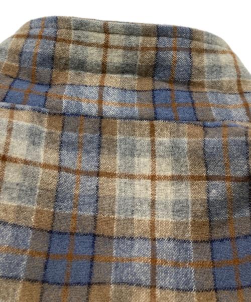 PENDLETON（ペンドルトン）PENDLETON (ペンドルトン) 70s-80s ウールチェック3Bジャケット ブルー×ベージュ サイズ:XLの古着・服飾アイテム