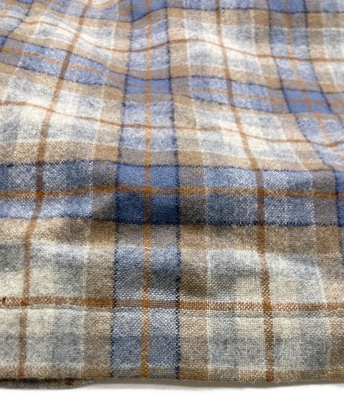 PENDLETON（ペンドルトン）PENDLETON (ペンドルトン) 70s-80s ウールチェック3Bジャケット ブルー×ベージュ サイズ:XLの古着・服飾アイテム