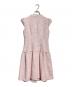 Rene (ルネ) ミツバチビジューツイードワンピース/Honeybee Bijou Tweed Dress ピンク サイズ:34：15000円