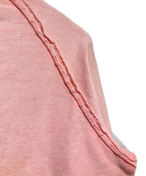 Maison Margiela（メゾンマルジェラ）Maison Margiela (メゾンマルジェラ) インサイドアウトスウェット/Inside-out sweatshirt ピンク サイズ:50の古着・服飾アイテム
