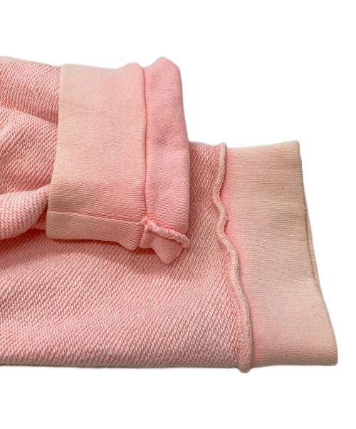 Maison Margiela（メゾンマルジェラ）Maison Margiela (メゾンマルジェラ) インサイドアウトスウェット/Inside-out sweatshirt ピンク サイズ:50の古着・服飾アイテム