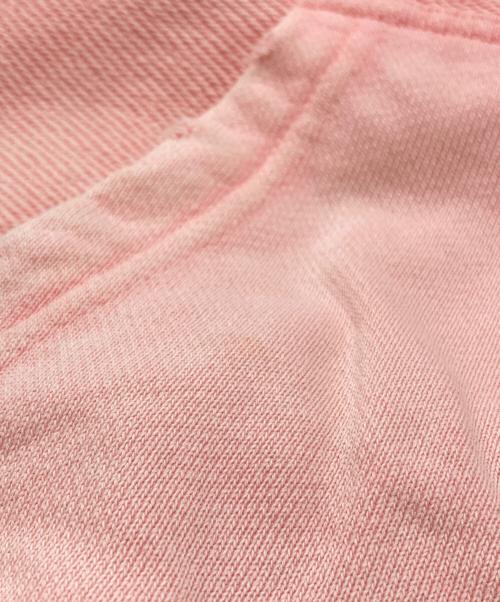 Maison Margiela（メゾンマルジェラ）Maison Margiela (メゾンマルジェラ) インサイドアウトスウェット/Inside-out sweatshirt ピンク サイズ:50の古着・服飾アイテム