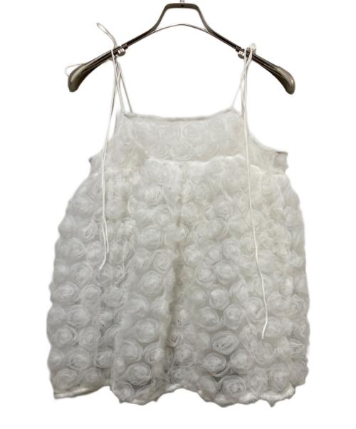 Bibiy.（ビビィ）Bibiy. (ビビィ) FLORENCE BUSTIER ホワイト サイズ:Fの古着・服飾アイテム