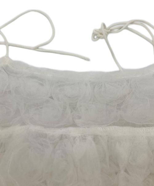 Bibiy.（ビビィ）Bibiy. (ビビィ) FLORENCE BUSTIER ホワイト サイズ:Fの古着・服飾アイテム