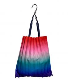 ISSEY MIYAKE（イッセイミヤケ）の古着「プリーツトートバッグ/Pleated Tote Bag」｜マルチカラー