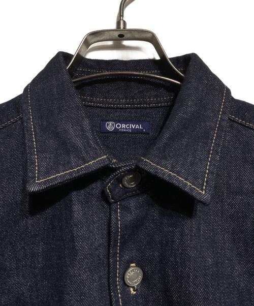 ORCIVAL（オーシバル）ORCIVAL (オーシバル) デニムシャツジャケット/Denim shirt jacket インディゴ サイズ:1の古着・服飾アイテム