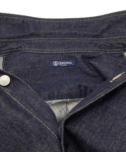 ORCIVAL（オーシバル）ORCIVAL (オーシバル) デニムシャツジャケット/Denim shirt jacket インディゴ サイズ:1の古着・服飾アイテム