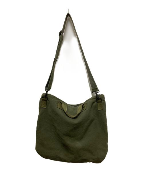 UNION（ユニオン）UNION (ユニオン) POTR (ピー・オー・ティー・アール) 2WAY HELMET BAG カーキ サイズ:Free(実寸参照）の古着・服飾アイテム