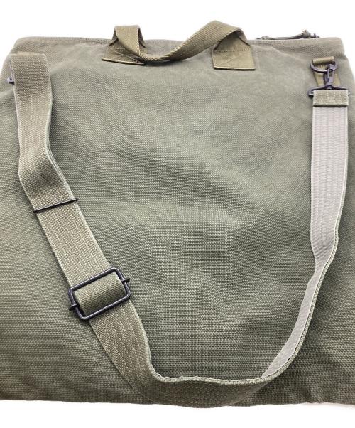 UNION（ユニオン）UNION (ユニオン) POTR (ピー・オー・ティー・アール) 2WAY HELMET BAG カーキ サイズ:Free(実寸参照）の古着・服飾アイテム
