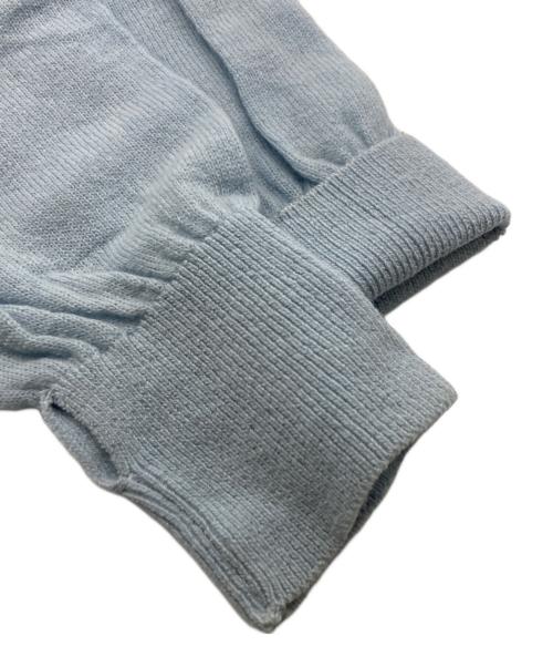 JOHN MASON SMITH（ジョンメイソンスミス）JOHN MASON SMITH (ジョンメイソンスミス) CASHMERE SHORT CARDIGAN スカイブルー サイズ:38の古着・服飾アイテム