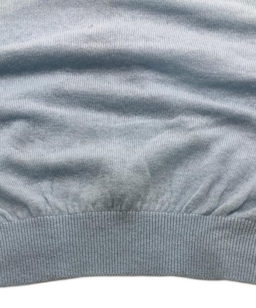 JOHN MASON SMITH（ジョンメイソンスミス）JOHN MASON SMITH (ジョンメイソンスミス) CASHMERE SHORT CARDIGAN スカイブルー サイズ:38の古着・服飾アイテム