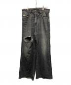 DIESELディーゼル）の古着「1996 D-SIRE デニムパンツ」｜ブラック