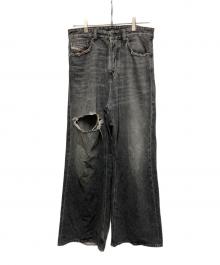 DIESEL（ディーゼル）の古着「1996 D-SIRE デニムパンツ」｜ブラック