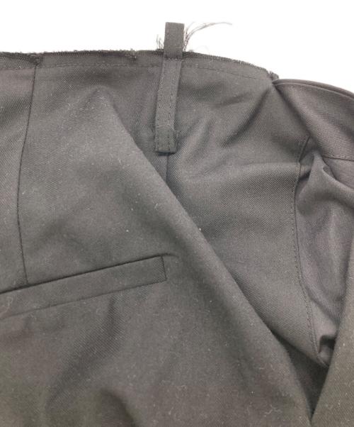 DIAGONAL（ダイアゴナル）DIAGONAL (ダイアゴナル) WAIST WIDE TROUSERS ブラック サイズ:Sの古着・服飾アイテム