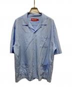 SUPREMEシュプリーム）の古着「Stripe S/S Pajama Shirt」｜ブルー