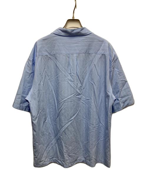 SUPREME（シュプリーム）Supreme (シュプリーム) Stripe S/S Pajama Shirt ブルー サイズ:Mの古着・服飾アイテム