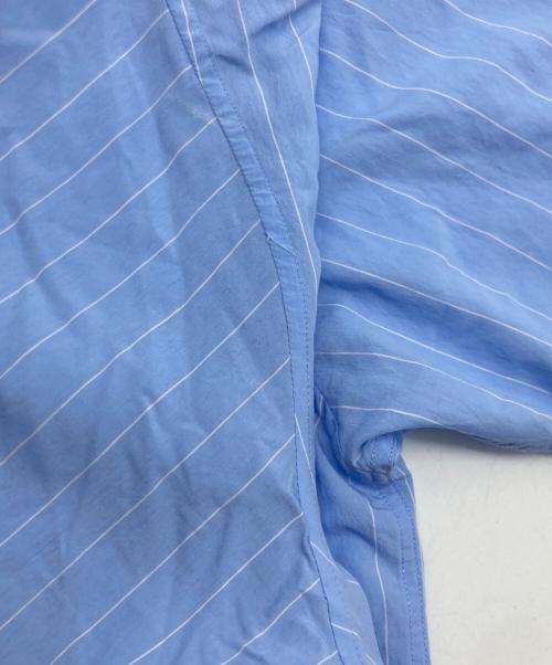 SUPREME（シュプリーム）Supreme (シュプリーム) Stripe S/S Pajama Shirt ブルー サイズ:Mの古着・服飾アイテム