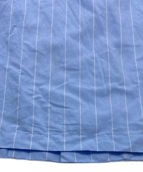 SUPREME（シュプリーム）Supreme (シュプリーム) Stripe S/S Pajama Shirt ブルー サイズ:Mの古着・服飾アイテム