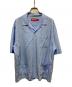 Supreme（シュプリーム）の古着「Stripe S/S Pajama Shirt」｜ブルー