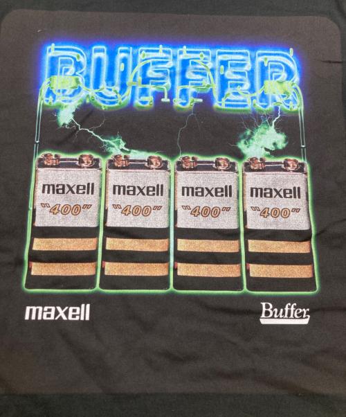 BUFFER（バッファー）buffer (バッファー) Maxell Max Lightning ブラック サイズ:	SIZE 2の古着・服飾アイテム