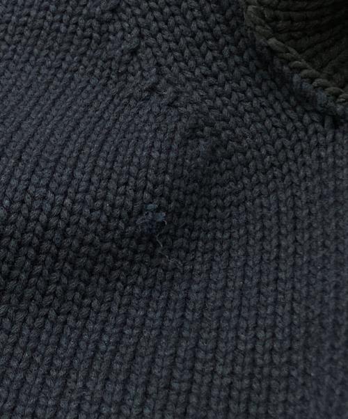 sacai（サカイ）sacai (サカイ) Eric Haze Code Embroidery Knit Blouson/エリック・ヘイズ コード刺繍ニットブルゾン ネイビー サイズ:2の古着・服飾アイテム
