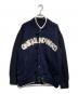 sacai（サカイ）の古着「Eric Haze Code Embroidery Knit Blouson/エリック・ヘイズ コード刺繍ニットブルゾン」｜ネイビー