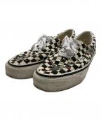 VANS×UNDERCOVERヴァンズ×アンダーカバー）の古着「Era ローカットスニーカー」｜ホワイト×ブラック