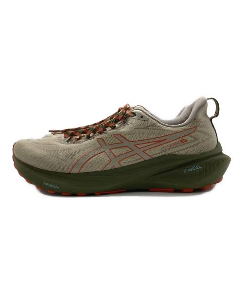 asics（アシックス）asics (アシックス) GT-2000 13 TR ローカットスニーカー ベージュ×カーキ サイズ:27.0の古着・服飾アイテム