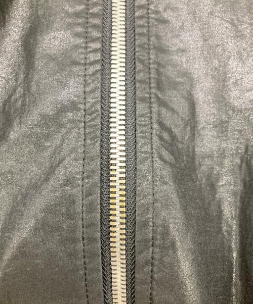 Matin Kim（マーティン・キム）Matin Kim (マーティン・キム) LOGO COATING JUMPER ブラック サイズ:FREEの古着・服飾アイテム