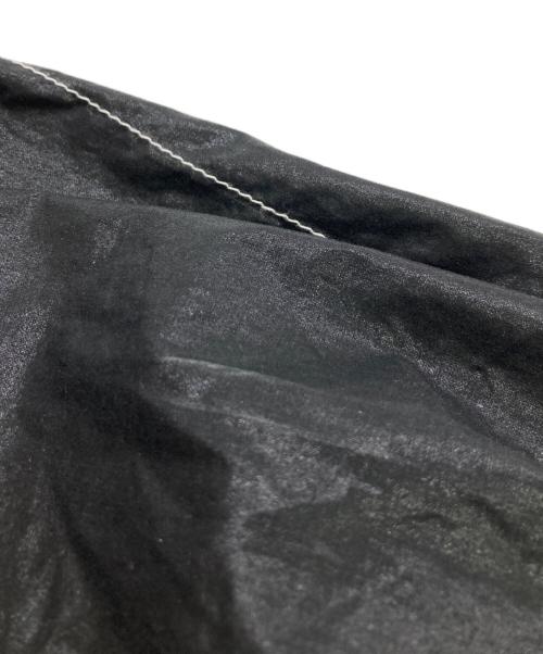 Matin Kim（マーティン・キム）Matin Kim (マーティン・キム) LOGO COATING JUMPER ブラック サイズ:FREEの古着・服飾アイテム