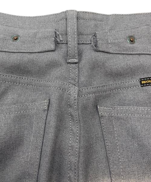 DAIRIKU（ダイリク）DAIRIKU (ダイリク) Straight Pressed Pants/ストレートプレスパンツ グレー サイズ:29の古着・服飾アイテム