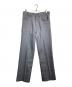 DAIRIKU（ダイリク）の古着「Straight Pressed Pants/ストレートプレスパンツ」｜グレー
