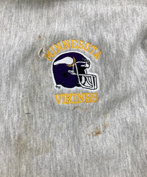 Champion（チャンピオン）Champion (チャンピオン) 80s リバースウィーブスナップカーディガン グレー サイズ:XLの古着・服飾アイテム
