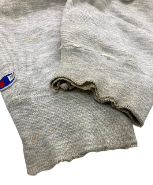 Champion（チャンピオン）Champion (チャンピオン) 80s リバースウィーブスナップカーディガン グレー サイズ:XLの古着・服飾アイテム