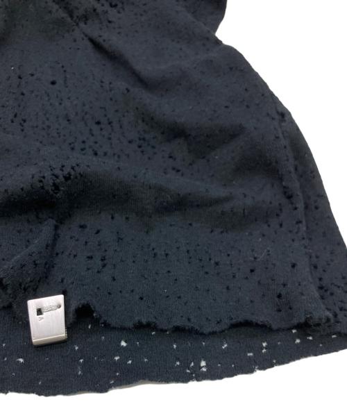 1017 ALYX 9SM（テンセブンティーン アリクス ナインエスエム）1017 ALYX 9SM (テンセブンティーン アリクス ナインエスエム) デストロイパーカー ブラック サイズ:Lの古着・服飾アイテム