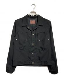 the letters（レターズ）の古着「トラッカージャケット/Trucker jacket」｜ブラック