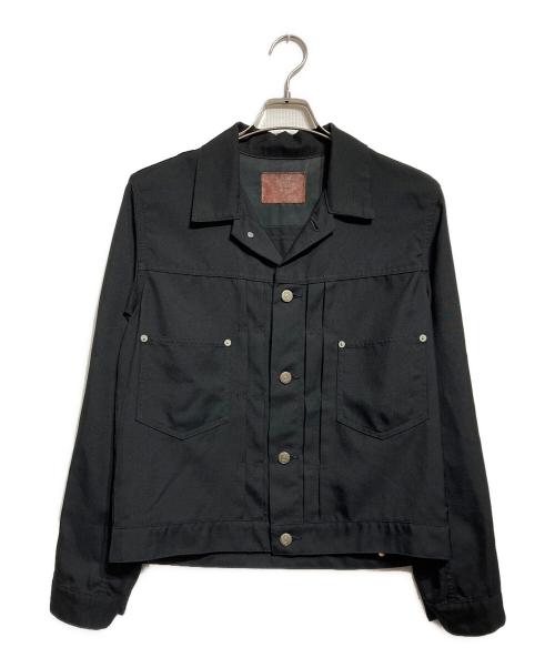the letters（レターズ）the letters (レターズ) トラッカージャケット/Trucker jacket ブラック サイズ:Mの古着・服飾アイテム