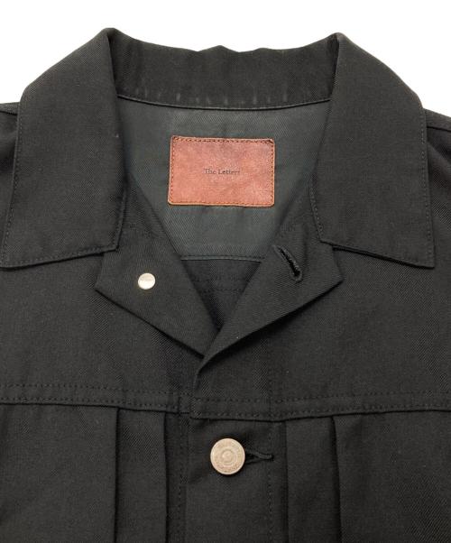 the letters（レターズ）the letters (レターズ) トラッカージャケット/Trucker jacket ブラック サイズ:Mの古着・服飾アイテム