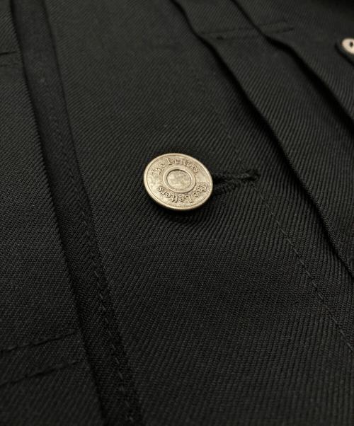 the letters（レターズ）the letters (レターズ) トラッカージャケット/Trucker jacket ブラック サイズ:Mの古着・服飾アイテム